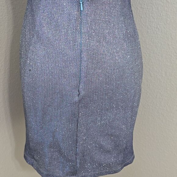 CINDERELLA DIVINE METALLIC MINI DRESS SIZE 8 - Picture 4 of 11
